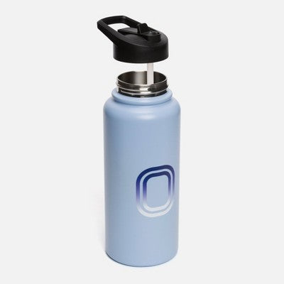 Overtime Elite 30oz Stainless Steel Pro HYDR8 Water Bottle - Ice Blue Logo Gradient