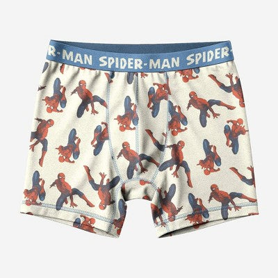 Men's Spiderman Boxer Briefs 2pk - Off-White/Orange XL