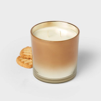 2-Wick Ombre Glass Jar Candle Cookie Exchange 14.5oz - Threshold