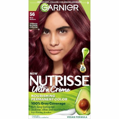 Garnier Nutrisse Nourishing Permanent Hair Color Creme - 56 Medium Reddish Brown