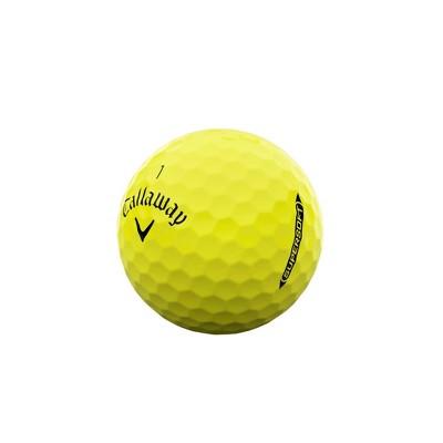 Callaway Supersoft Golf Balls 12pk - Yellow: Rubber Core, Ionomer Shell