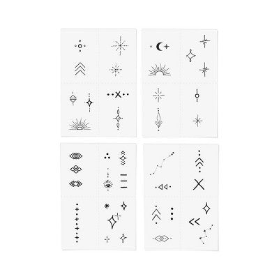 INKED By Dani Deluxe Gift Set Temporary Tattoo Gift Set - 2Pk