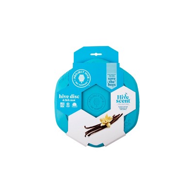 Project Hive Pet Company Soothing Vanilla Disc and Reversible Lick Mat Interactive Dog Toy - Blue