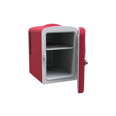 Frigidaire 6 Can Mini Personal Dorm Fridge Cooler Red