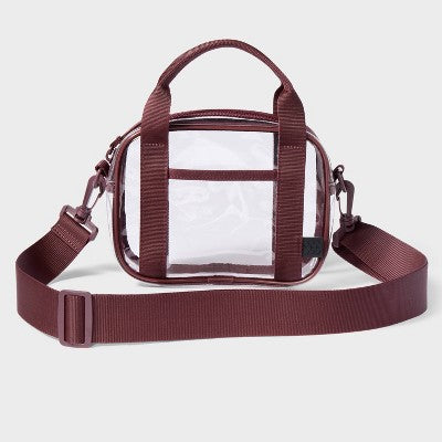 Clear Waist Bag - All In Motion Red