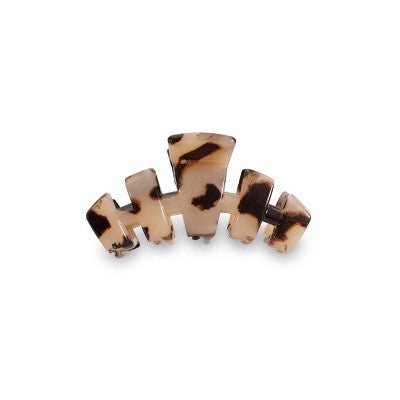 TELETIES Tortoise Tiny Hair Clip - Blonde