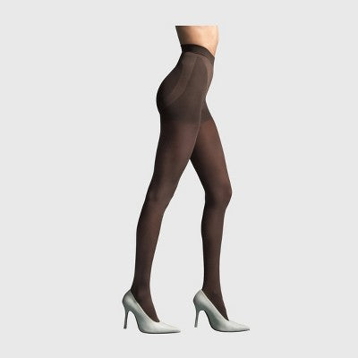 L'eggs Women's 60 Denier 360 Contour Opaque Tights - Coffee S