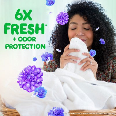 Gain Dewdrop Dream Beads Scent Boosters - 24.0oz: Odor Control, Bleach-Free, High Efficiency, Spill-Resistant Lid
