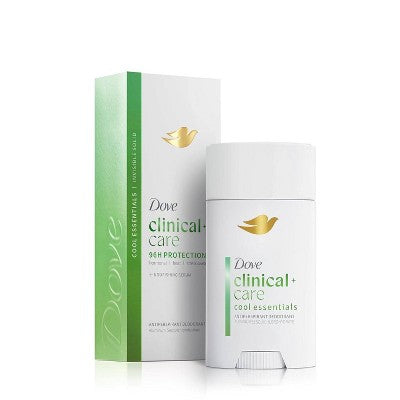 Dove Beauty Clinical 96-Hour Protection Antiperspirant & Deodorant Stick - Cool Essentials - 2.6oz