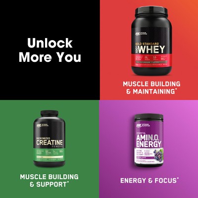Optimum Nutrition Gold Standard 100% Whey Protein Powder - Strawberries & Cream - 22 Servings - 24oz