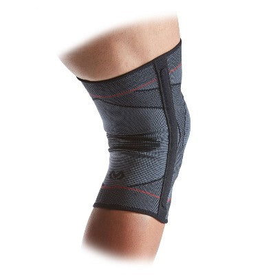 McDavid Sport Knee Knit Sleeve with Buttress and Stays - Gray - S/M