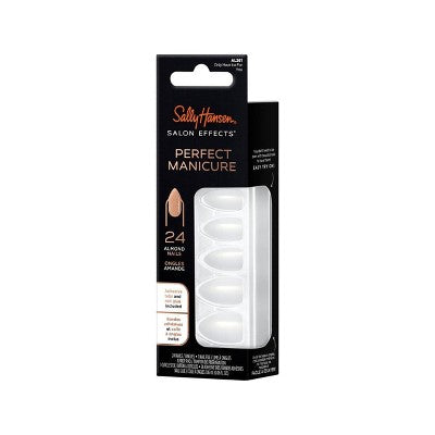 Sally Hansen Salon Effects Perfect Manicure Press-On Nails Kit - Almond - Only Have Ice For You - 24ct