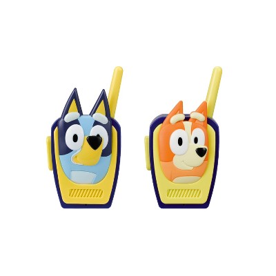 Bluey Walkie Talkies: Toy Spy Gear for Creativity, Bluey License, Plastic Material