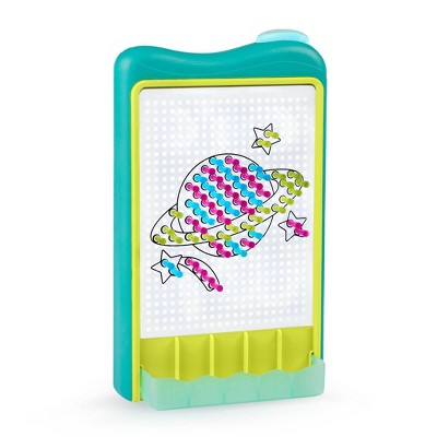 B. toys Light-Up Marble Drop - Marble Run & Peg Art Playset