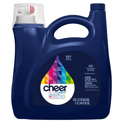 Cheer Original HE Liquid Laundry Detergent 107 Loads - 141 fl oz