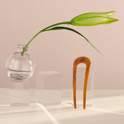 The Hair Edit Epic Extra Large Chignon French Hair Pin: For All Hair Types, Acetate Material, Hair Styling Accessory