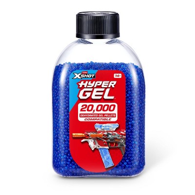 XSHOT Blue Gellets: Toy Blaster Accessories, Polymer, 20000 Pieces