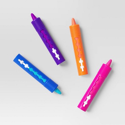 4pk No Mess No Fuss Halloween Costume Makeup Sticks Neon - Hyde and EEK! Boutique