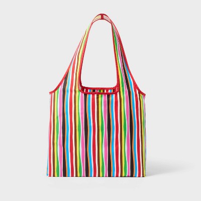 Pride Reusable Bag - Multicolor Striped