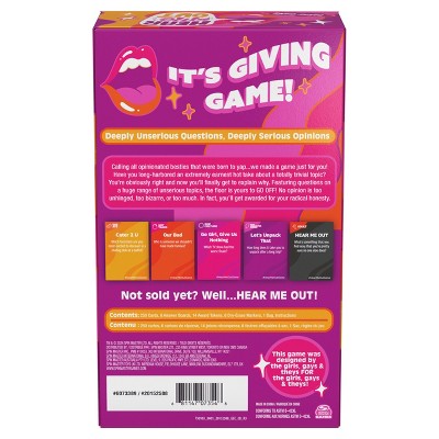Spin Master Games Hear Me Out Card Game
