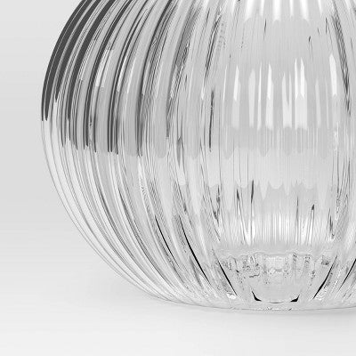 Round Glass Vase Clear - Room Essentials