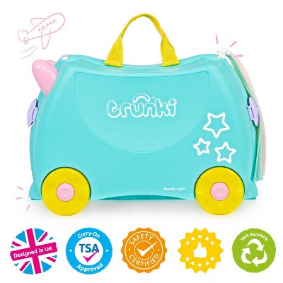 Trunki Kids' Ride-On Hardside Carry On Suitcase - Una Unicorn