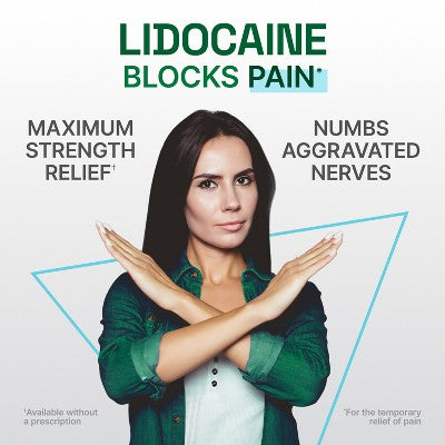 Biofreeze Lidocaine Maxflex Joint and Muscle Pain Relievers Patch - 4ct