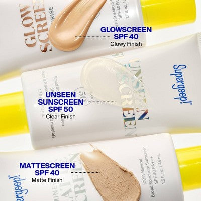 Supergoop! Glowscreen Sunrise Hydrating Glowy Tinted Primer Sunscreen with Hyaluronic Acid + Niacinamide - SPF 40 - 1.7 fl oz