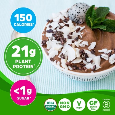 Orgain Organic Vegan Plant Based Protein Powder - Creamy Chocolate Fudge - 16.32oz