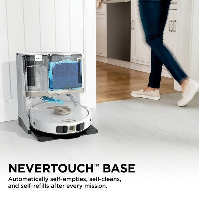 Shark Stratos 2-in-1 Robot Vacuum & Mop RV2710ZE 9" Cleaning Path White (LOCAL PICKUP ONLY)