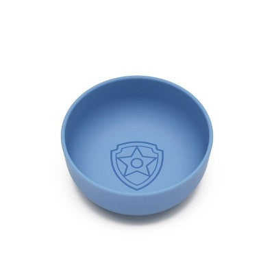 Lalo PAW Patrol 3pc Toddler Mealtime Set Silicone Plate, Bowl, and Cup - Chase