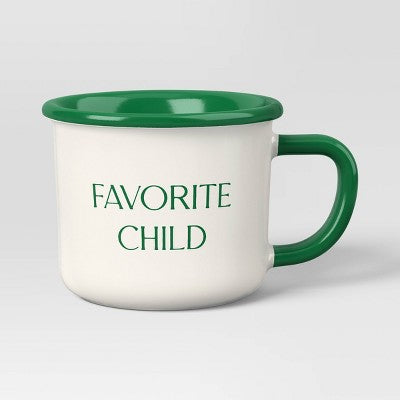 13oz Stoneware FAVORITE CHILD Camper Mug - Room Essentials