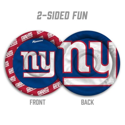 NFL New York Giants Flimzee Bean-Bag Flying Disc: Polyester, 8+ Years, 9.75" Diameter