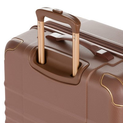 SWISSGEAR Cascade II Hardside Large Checked Spinner Suitcase - Maple: Tear-Resistant, 8 Wheels