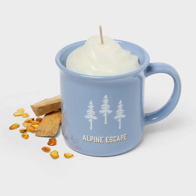 Figural Mug Alpine Escape Jar Candle - Room Essentials