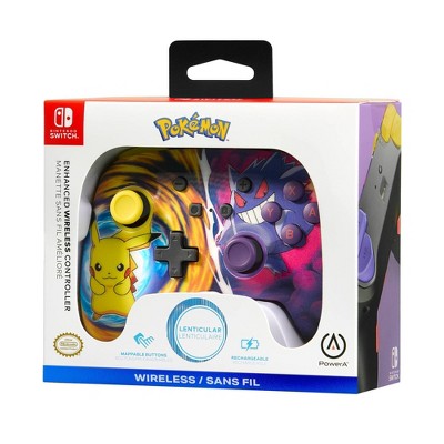 PowerA Pikachu vs Gengar Enhanced Wireless Controller - Nintendo Switch