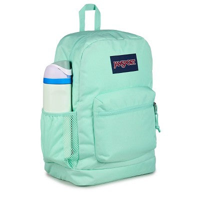 JanSport Cross Town Plus 17" Fits 15" Laptop Water Resistant Backpack - Mint Green