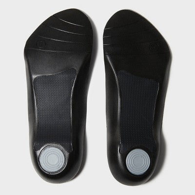 Fab Feet Women's by Foot Petals Plantar Fascia Insoles Cushion Black One Size - Size (6-11)