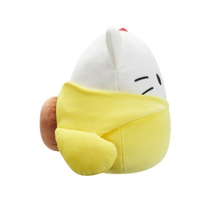 Hello Kitty 8" Squishmallows Plush in Pompompurin Hoodie