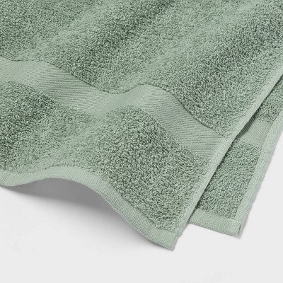 Bath Towel Sage Green - Room Essentials