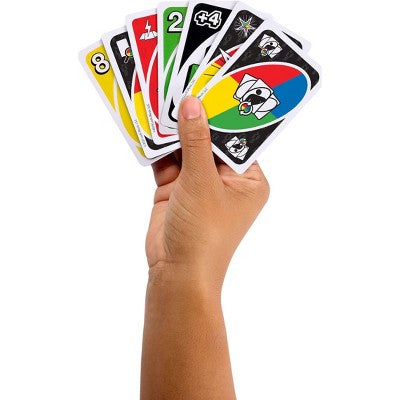UNO Add-On Pack Billie Eilish Card Game for Family & Game Nights Travel Camping & Parties