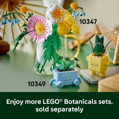 LEGO Botanicals Happy Plants Toy for Kids 9+ 10349