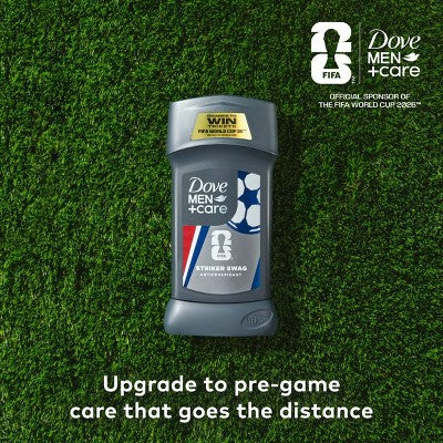 Dove Men+Care FIFA Antiperspirant & Deodorant Stick - Striker Swag - 2.6oz