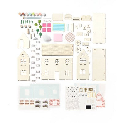Make -Your -Own Doll House Craft Kit - Mondo Llama