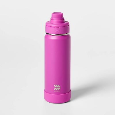 24oz Stainless Steel Vacuum Insulated Water Bottle Fuchsia - All In Motion: Portable Drinkware