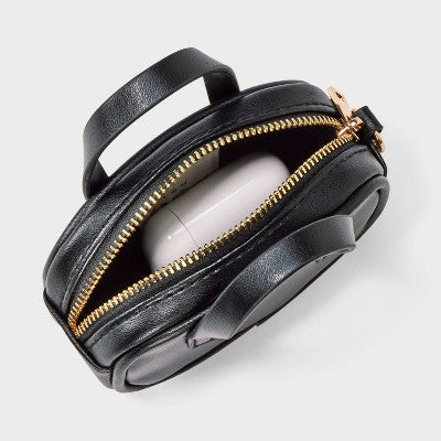 Mini Satchel Bag Charm - A New Day Black