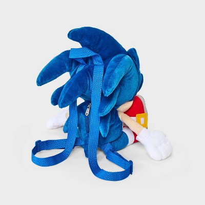 Kids' Sonic the Hedgehog Plush 18" Backpack - Blue