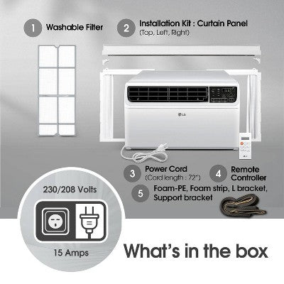 LG Electronics 14000 BTU Window AC with Inverter (LOCAL PICKUP ONLY)