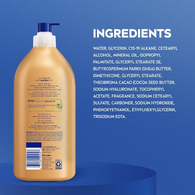 NIVEA Cocoa Butter Body Lotion with Deep Nourishing Serum - 33.8 fl oz