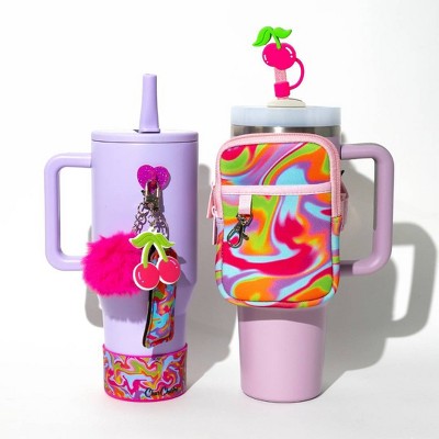 CharCharms Swirl Water Bottle Boot Green